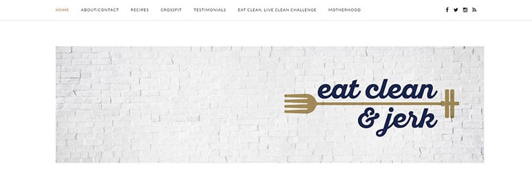 Eat Clean and Jerk Logo