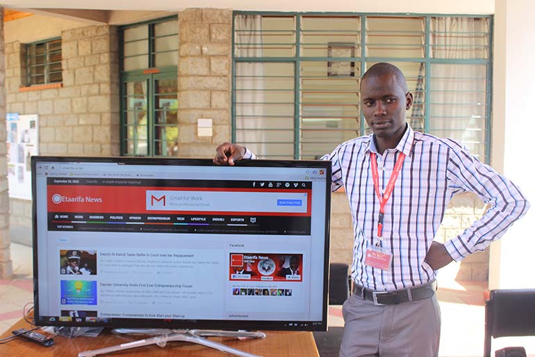 Joyadams Munene and His Website Preview - FastComet Spotlights